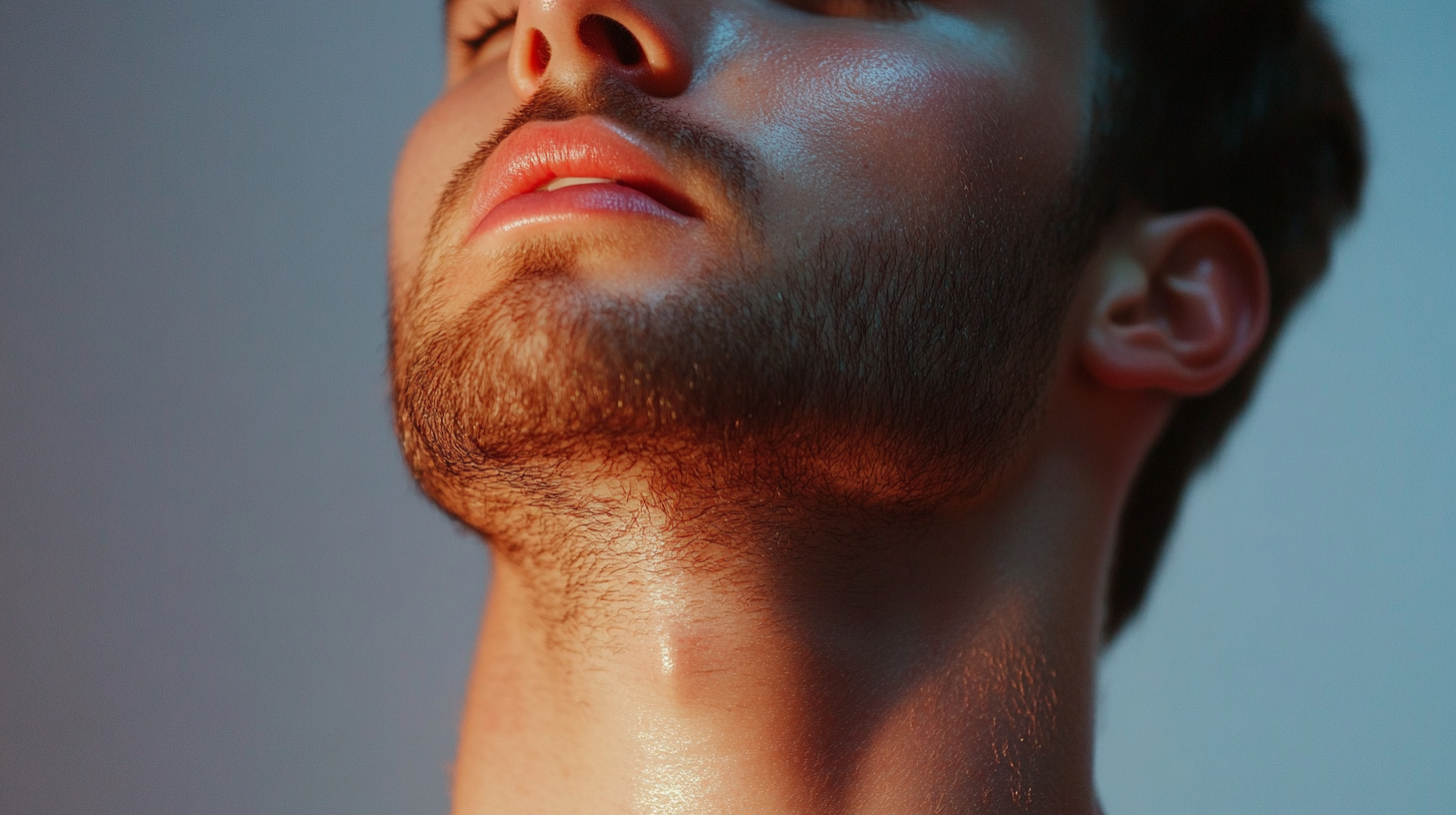 Laser hair removal for men